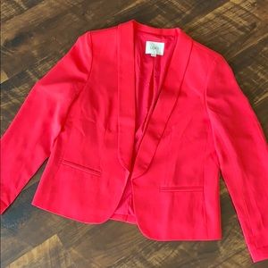 New pink Loft double-lined blazer